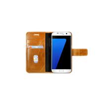 Lynge til Galaxy S7 Edge - Golden Tan Lommebok og mobilcover i ett | dbramante 